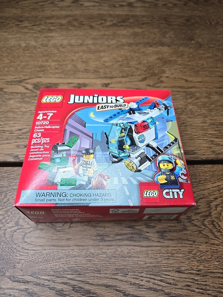 Lego Juniors Police Helicopter Chase 10720 New Sealed Box
