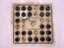 23pc Tooling Systems Division Acura-Flex Extended Range Collet Set 9400045