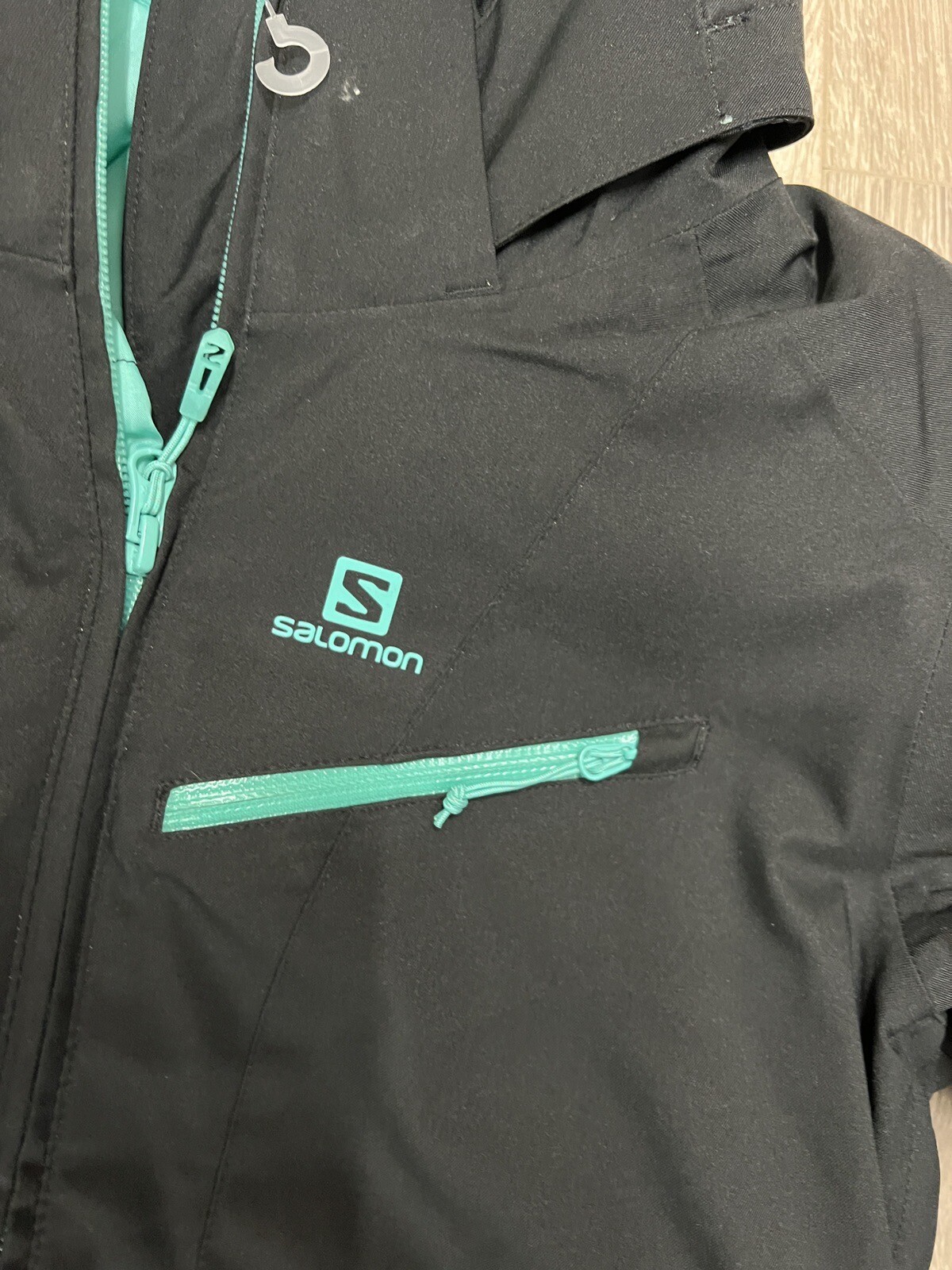 Giacca da sci donna Salomon Rise extra small 8 giri £229 pelle avanzata asciutta 10k
