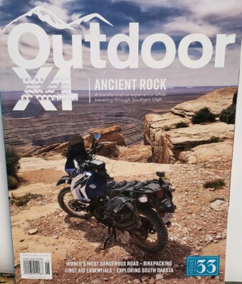 Outdoor X4 May June 2019 #33 Ancient Rock Bikepacking First Aid FREE SHIPPING CB