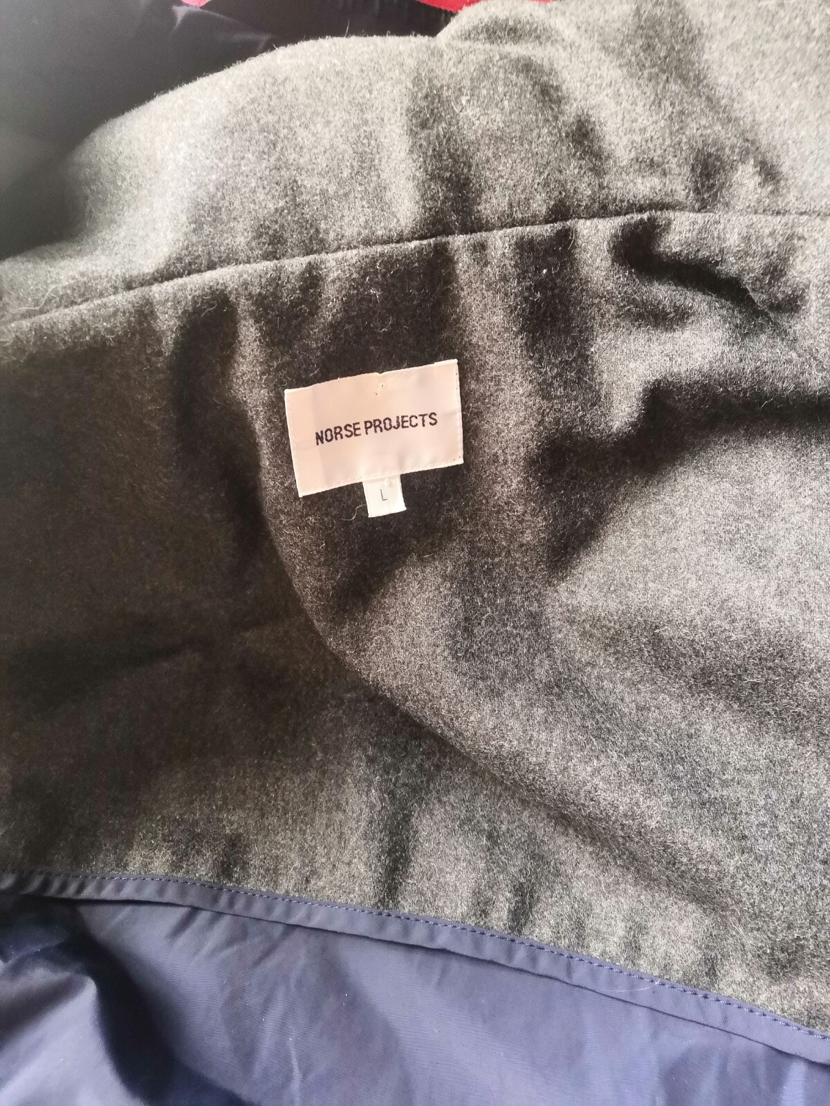 Norse Projects matheo light cotton Jacket L  navy vintage oi polloi image 8
