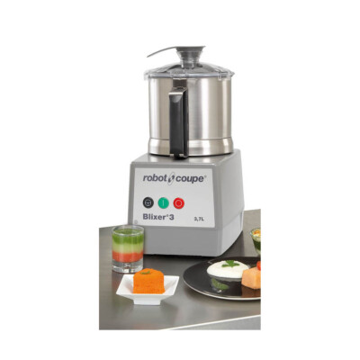 Robot Coupe BLIXER3 Food Processor, 3.7-L Stainless Steel Batch