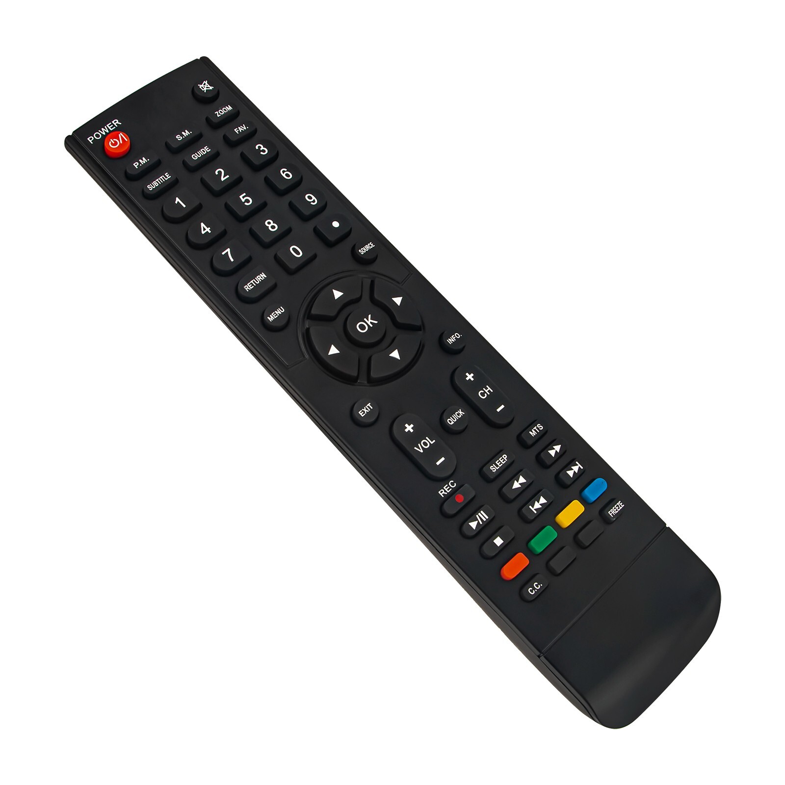 539C-262129-W000 Replace Remote for RCA TV LCD LED Smart HDTV HOF17E301GPD23