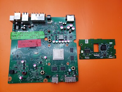       *FOR PARTS* Microsoft Xbox 360 Slim Corona V2 Logic Board+ DVD PCB