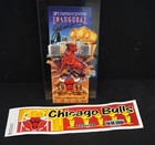 1994 Chicago Bulls United Center Inaugural Game Ticket - Vintage Bonus Sticker — photo 2