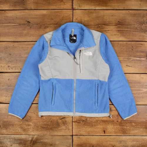 Vintage North Face Outdoorjacke S Denali Fleece Blau Damen
