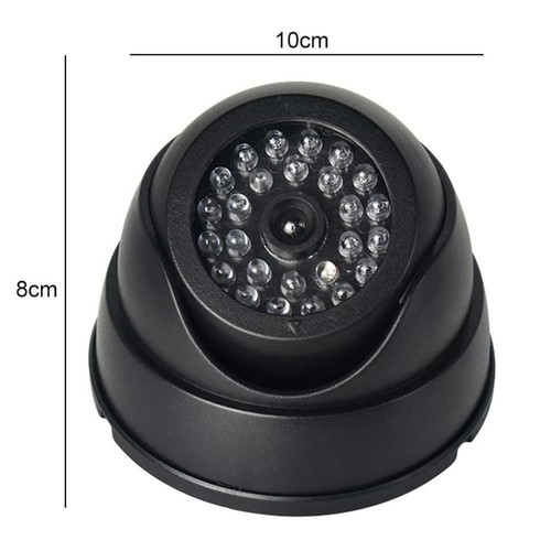 Dummy Fake Surveillance Security CCTV Dome Camera with Hot Real LED D4P6 - Afbeelding 5 van 8