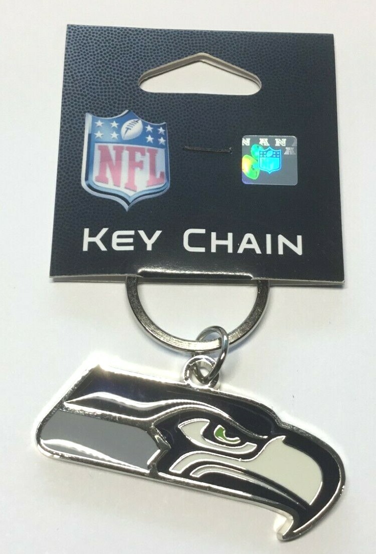 Key Ring Seahawks Keychain Officially Licence Seattle Sea Hawks