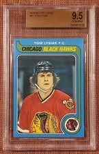 1979 O-Pee-Chee #41 Tom Lysiak Chicago Black Hawks Hockey Card BVG 9.5 Gem Mint