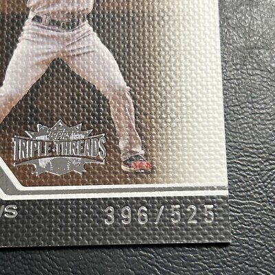 Btt 2008 Topps Triple threads /525 #116 Gary Matthews California