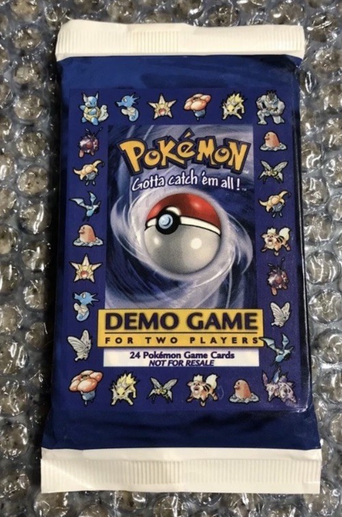 1998 WOTC Pokémon Demo Game Pack