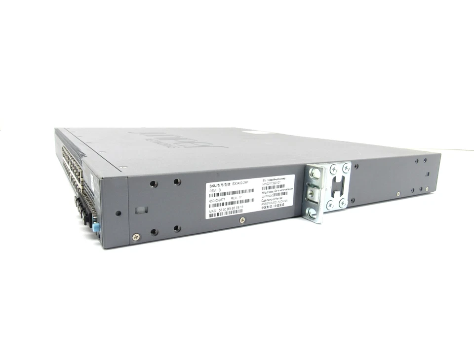 Juniper EX3400-24P 48 x 1GbE and 4 SPF+ 10GbE and 2QSFP+ 40GbE uplinks - Image 4 of 4