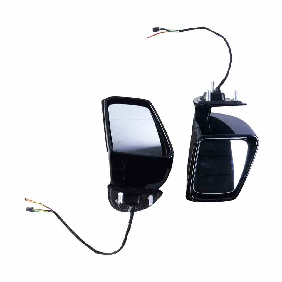 Conjunto de espejo retrovisor lateral negro para Mercedes Benz W164 X164 ML GL 2005-2011 Foto 2 de 4