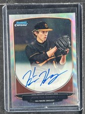 Harvey, Hunter - 2013 Bowman Chrome - Autograph - Refractor
