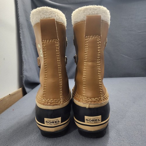 Sorel Youth Big Kid Size 6 Boots Yoot Brown Waterproof Winter NY 1880-259 - Picture 6 of 12