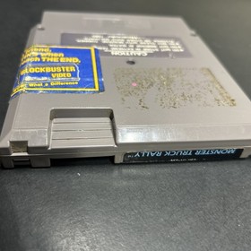 Monster Truck Rally for Nintendo NES TESTED WORKING *Blockbuster Label*