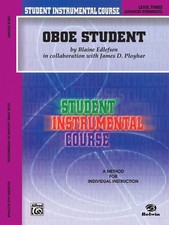 Student Instrumental Course Oboe Student: Level III