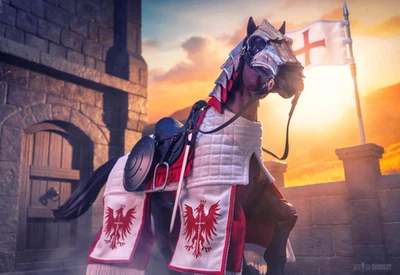 FOUR HORSEMEN DEACON MYTHIC LEGIONS Fantasy Action Figure Templar Knight Horse IN STOCK