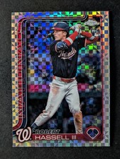 2025 Topps Chrome Update ROBERT HASSELL III Rookie RC X-Fractor #USC154