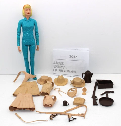 Marx Johnny Jane West in Good played w/ condition w/ most accessories #101