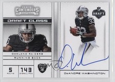 2016 Panini Contenders Draft Class RPS Auto DeAndre Washington #23 Auto 2r7