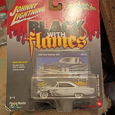Johnny WHITE Lightning Black With Flames STREET FREAKS 1963 Ford Galaxie 500