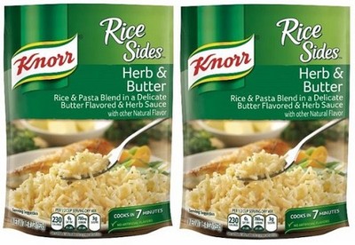Knorr Rice Sides Herb & Butter 2 Pack