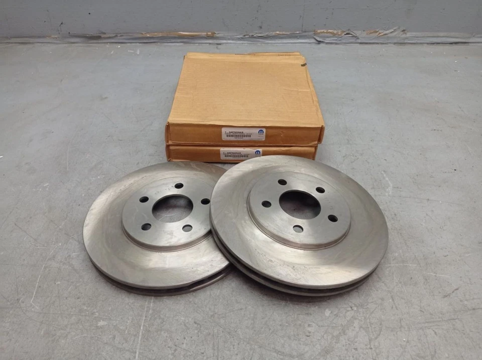 Juego de 2 discos de freno delanteros para CHRYSLER Stratus DODGE Stratus 04879229AB Foto 2 de 4