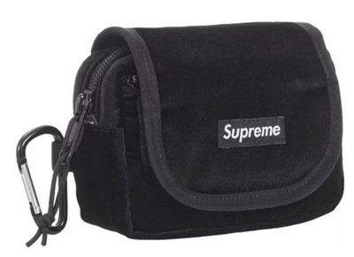Supreme Velvet Mini Pouch Black シュプリーム SUPREME Velvet Mini Pouch - Black • 100% Authentic • | eBay