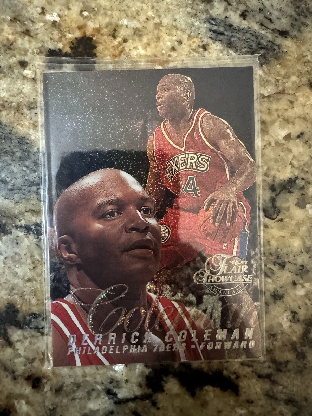 1996-97 Flair Showcase - Derrick Coleman #32 Row 0