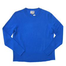 NWT J.Crew BA400 Cashmere Classic-fit Crewneck Sweater in Tidewater Blue S