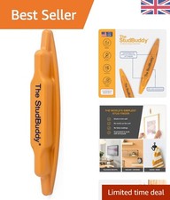 Orange Magnetic Stud Finder - No Batteries Required, Simplifies Home Projects