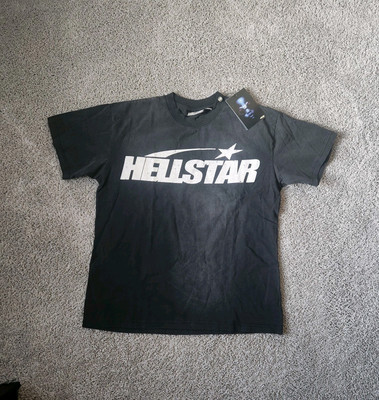 Hellstar Classic Black T-Shirt Size M 100% Authentic
