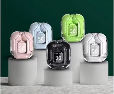 Kopfhörer Bluetooth T2 Original  Drahtlos Transparent HIFI LED Power 