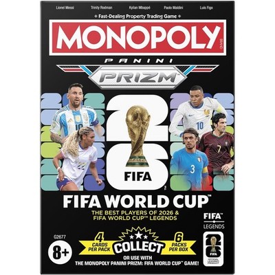  2026 Panini Prizm Monopoly FIFA World Cup Blaster Box | Sealed | Ships Now  