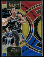 2024 Panini Select WNBA #146 Dana Evans TRI COLOR /399