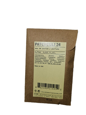 Original Le Labo Patchouli 24 Eau de Parfum Travel Size 0,75 ml 
