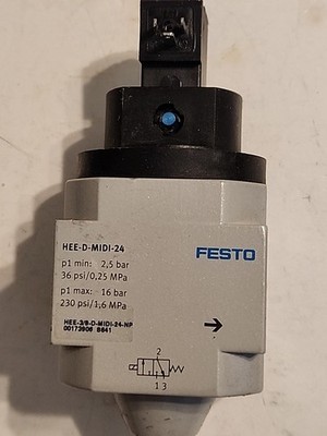FESTO HEE-D-MIDI-24 + MSEB-3-24V DC - Warranty & Free Shipping 