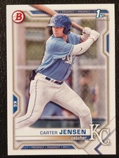 2021 Bowman Draft Carter Jensen #BD-106