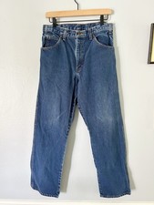 Dickies   men  s dark wash work jeans 33x32