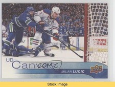 2016-17 Upper Deck UD Canvas Milan Lucic #C149 READ a4p