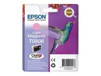 Epson Original T0806 Kolibri Druckerpatrone Magenta Hell 685 Seiten 7Ml