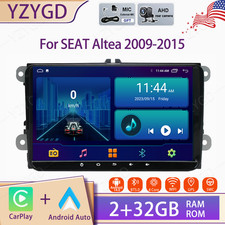 For SEAT Altea 2009-2015 Android Carplay Car Stereo Radio GPS Multimedia Screen