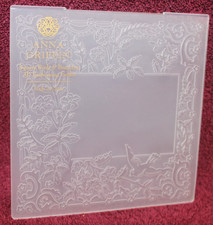 Anna Griffin Square Birds Branches 3D Embossing Folder