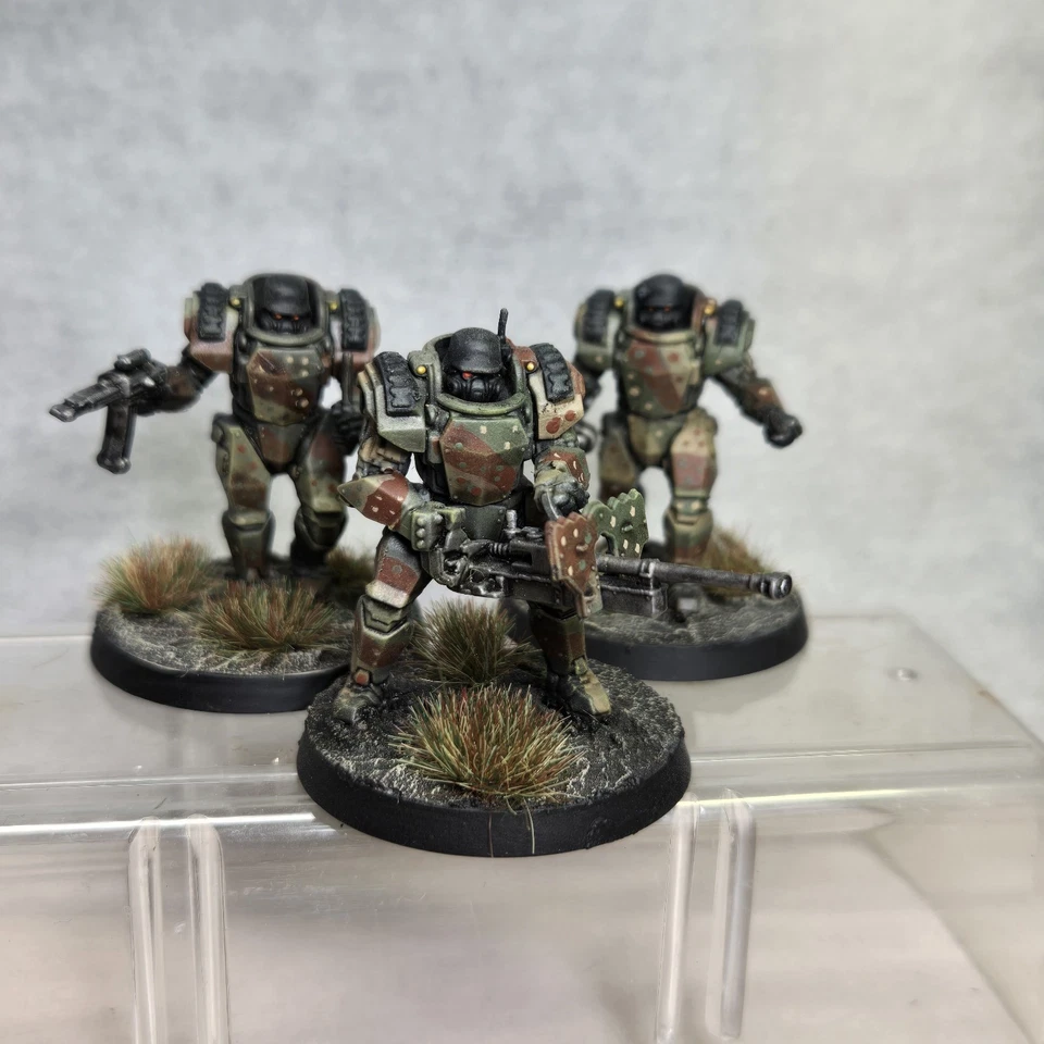 Painted Starfinder Stargrave  28mm Sci-fi WWII Konflict 47 German Armor Troops - image 2 of 4