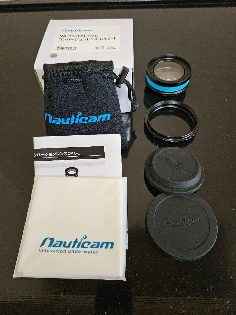 Nauticam CMC-1 Compact macro lens with Pouch, instruction manual, lens cap, USED