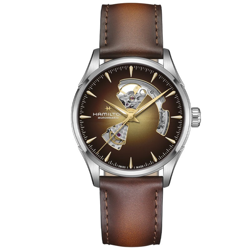 Hamilton Jazzmaster Open Heart Auto 42mm Champagne Dial H32705501