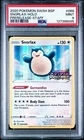 2020 POKEMON SWSH BLACK STAR PROMO #068 SNORLAX-HOLO PRERELEASE-STAFF PSA 9