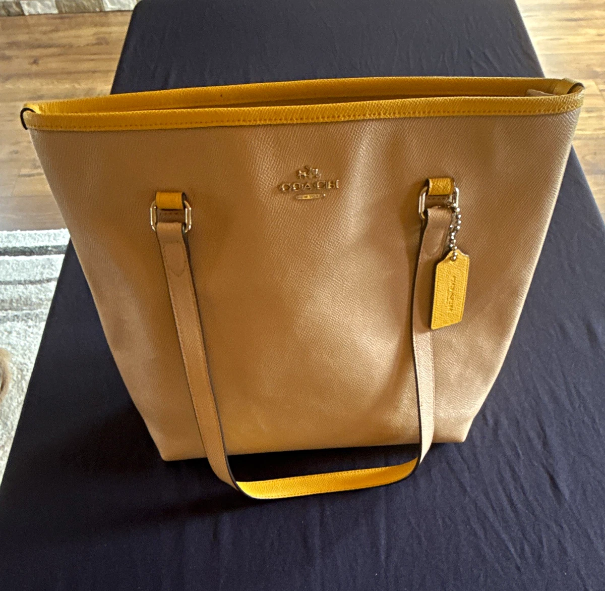 25+ Coach Tote Yellow Bags & Handbags for Women for sale | Updated