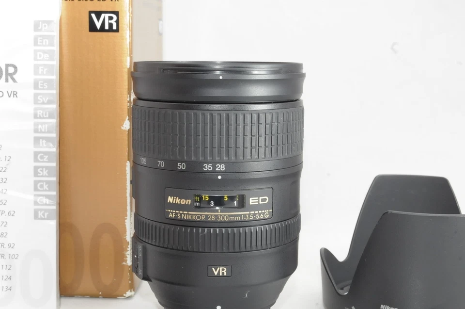[Mint++ in Box] Nikon AF-S FX NIKKOR 28-300mm f/3.5-5.6 G ED VR Lens from japan - Image 2 of 4